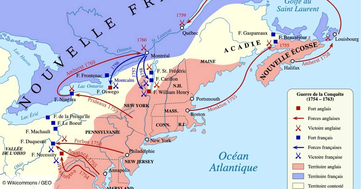 La Guerre De Sept Ans En Tapes Cl S Geo Fr