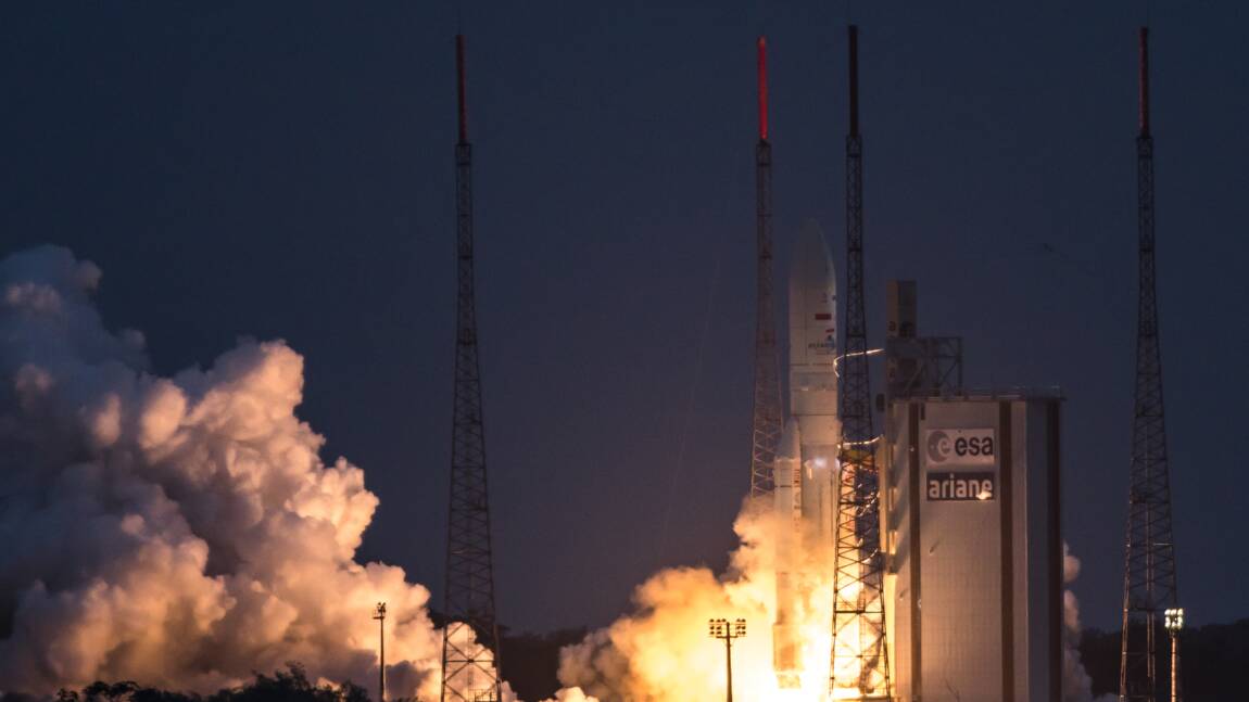 Ariane 5 lancera mardi deux satellites pour le Brésil et la Corée
