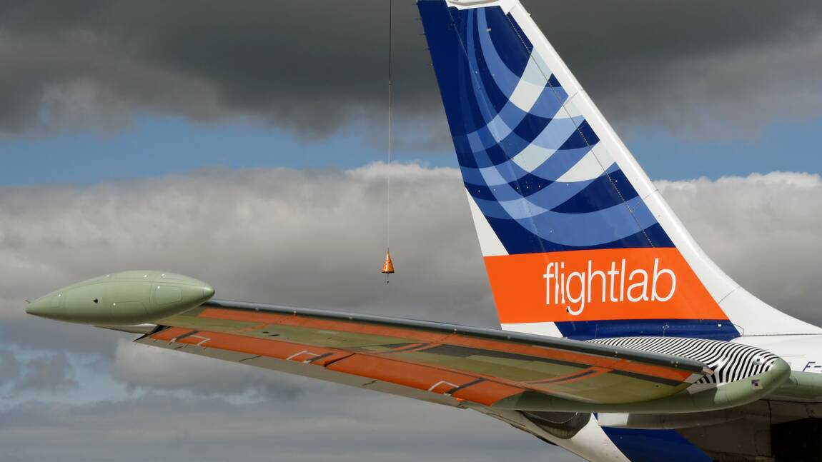 Premier vol réussi pour un Airbus équipé d'ailes laminaires