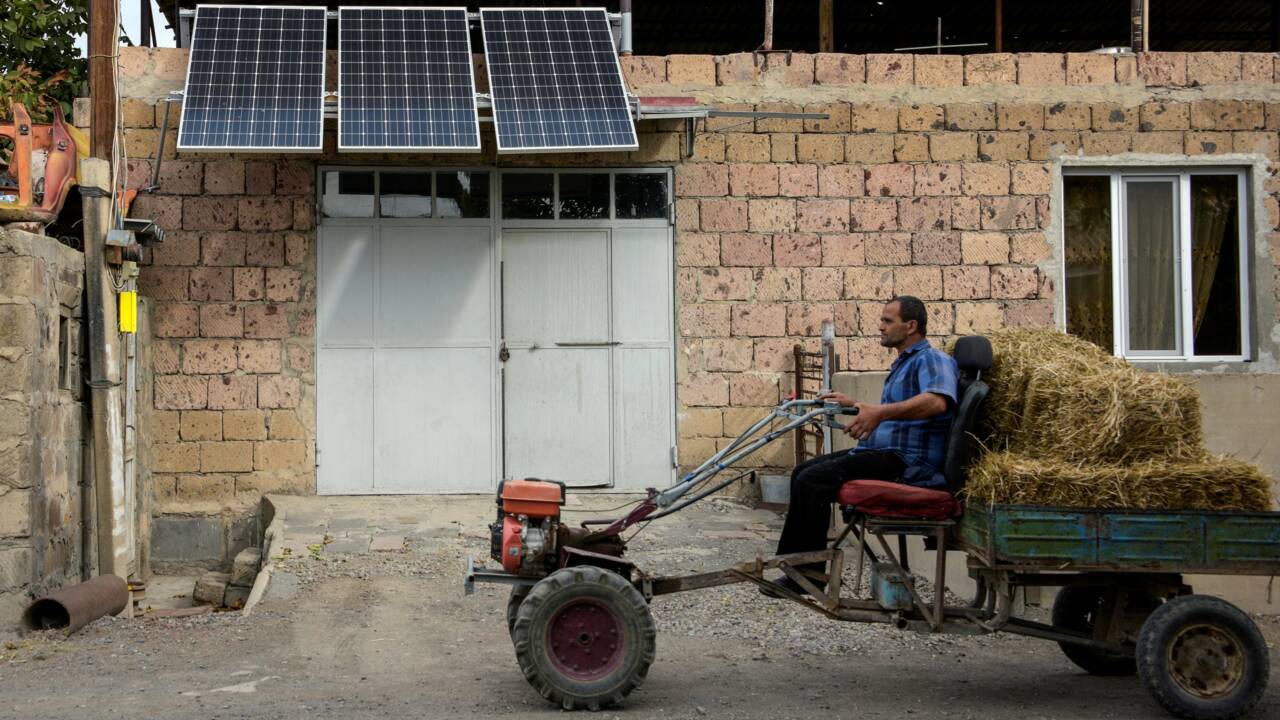 L'Arménie compte sur le solaire pour moins dépendre de la Russie