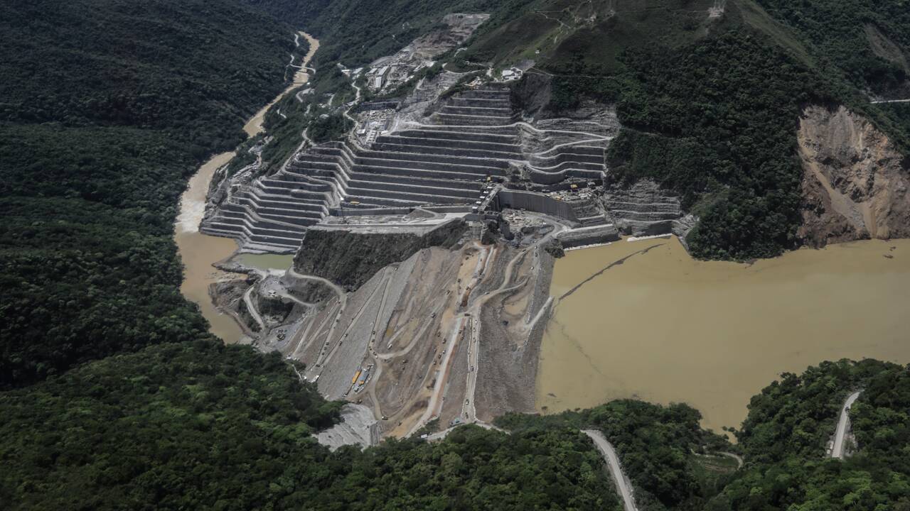 Colombie: la plus grande centrale hydroélectrique de Colombie prend l'eau
