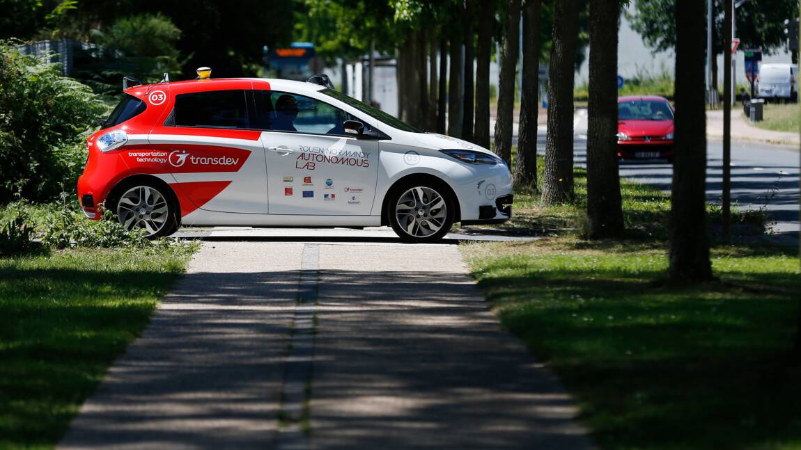 Des véhicules autonomes à la demande expérimentés à Rouen, "première en Europe"