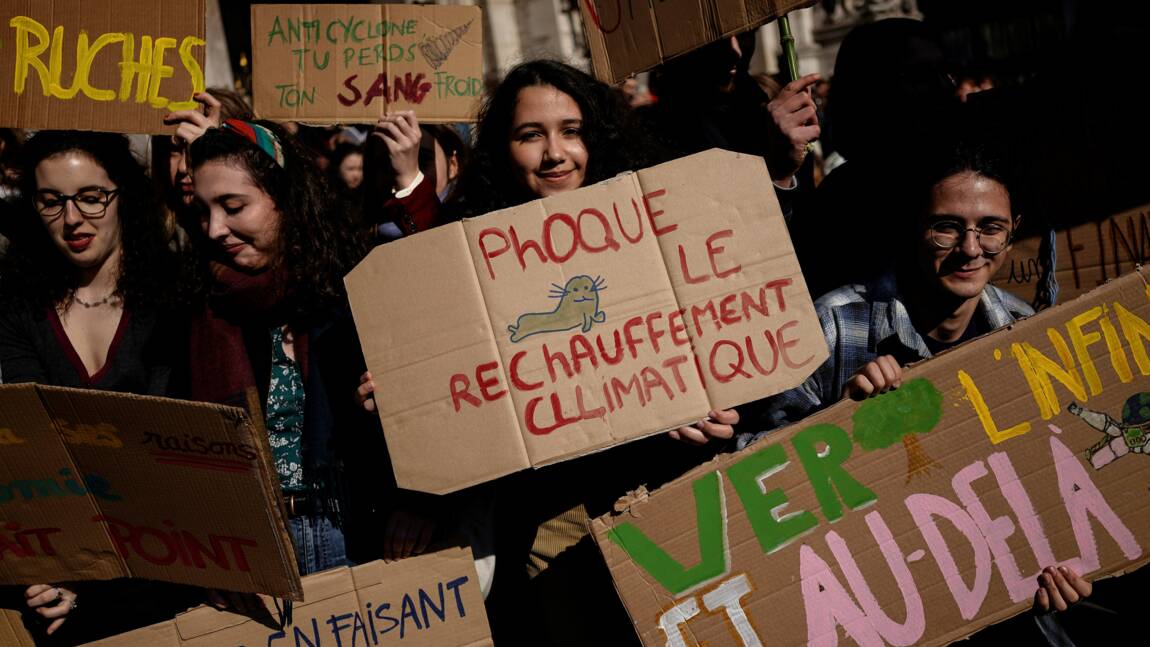 L'égérie adolescente du climat à Paris pour inspirer la jeunesse française