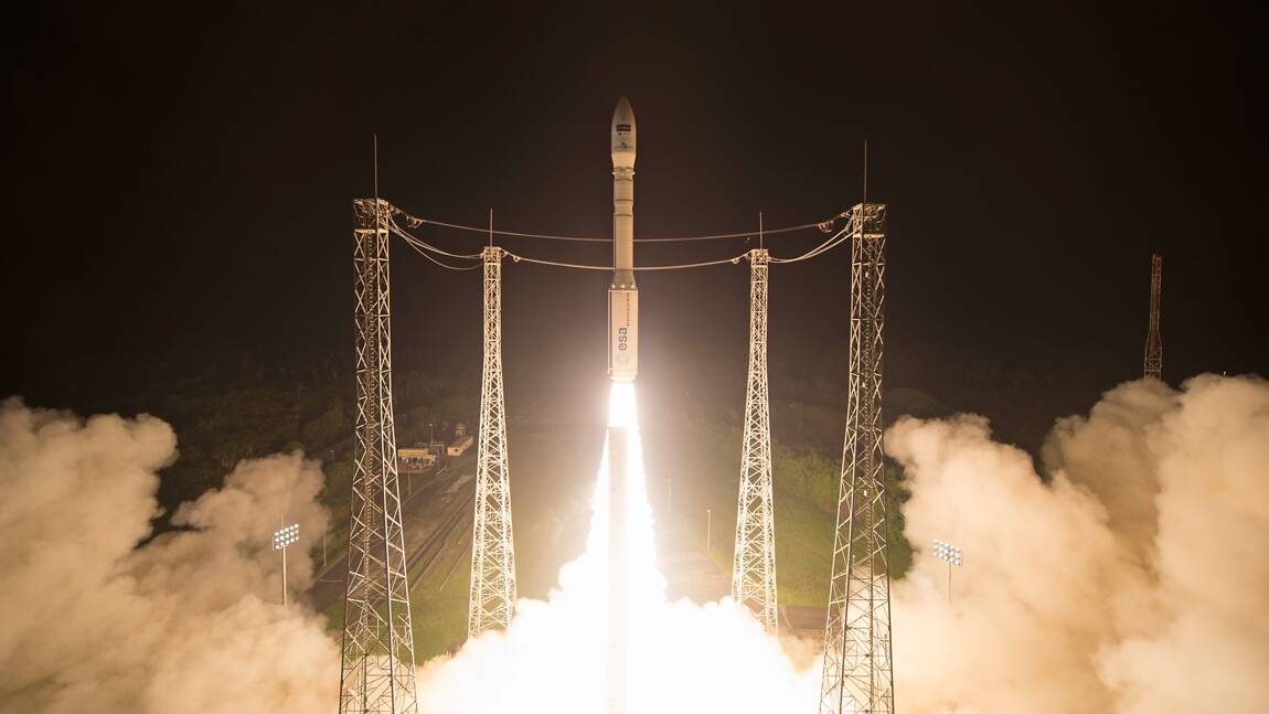 Une fusée Vega met sur orbite un satellite d'observation de la Terre