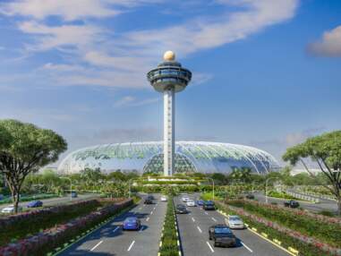 Un nouveau complexe spectaculaire pour l'aéroport de Singapour