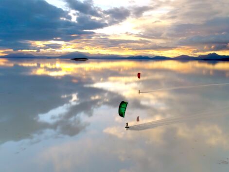Bolivie : revivez la traversée en kitesurf du salar de Uyuni