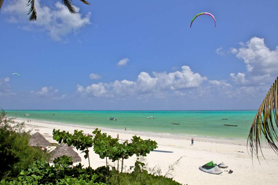 Kitesurfing Занзибар