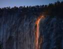 "Firefall" : une cascade de feu à Yosemite