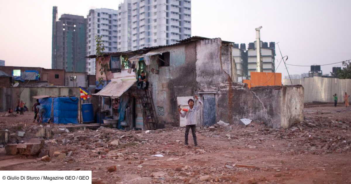 Bombay La Fin Des Bidonvilles Geo Fr