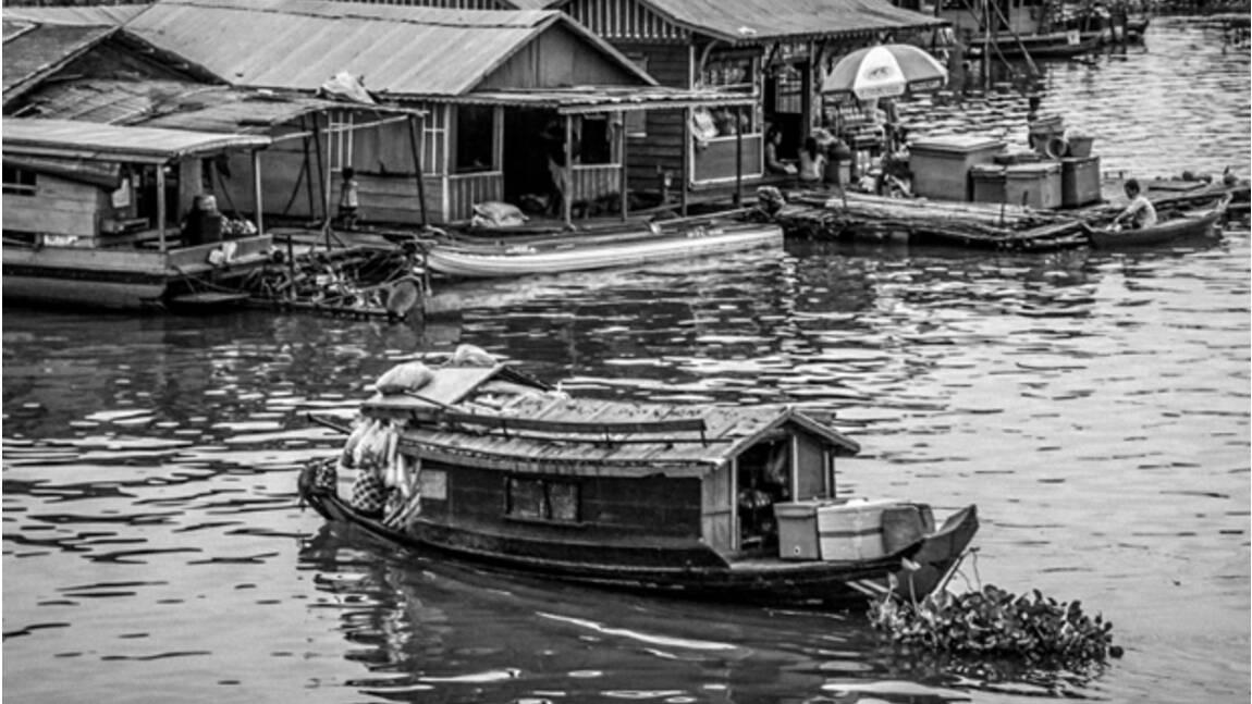 Cambodge : sur le lac Tonlé Sap