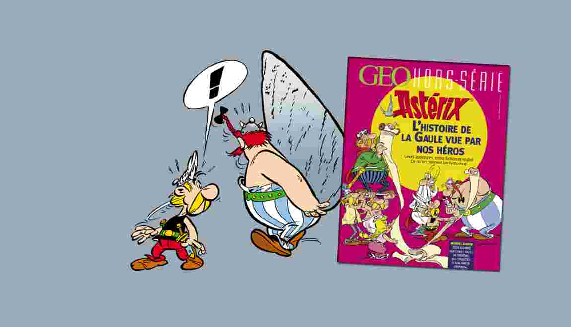 Page De Garde Asterix Astérix - L'histoire de la Gaule vue par nos héros / Hors-série GEO