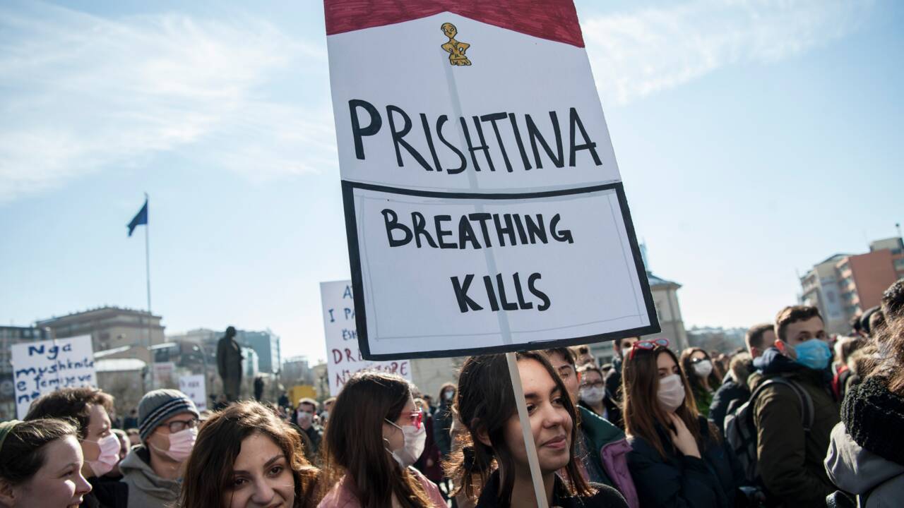 Kosovo: à Pristina, "respirer nuit gravement à la santé"