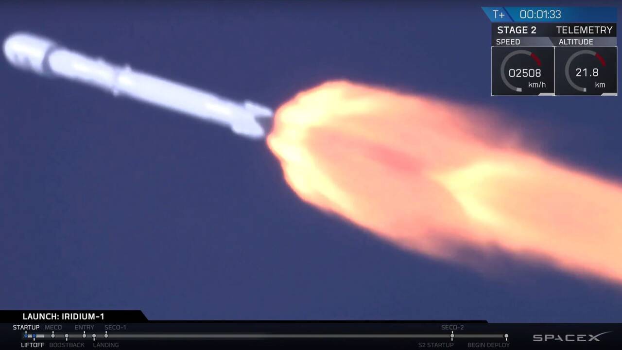 Succès du lancement de la fusée de SpaceX quatre mois après un accident