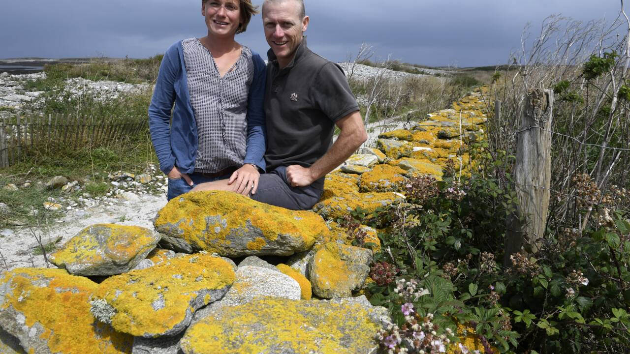 Bretagne: un jeune couple selectionné pour vivre sur un îlot désert