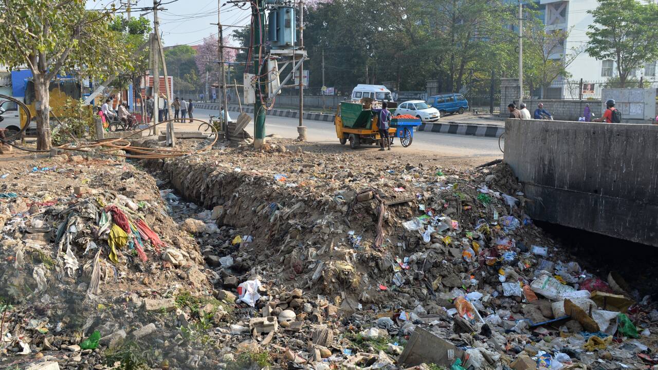 La Silicon Valley de l'Inde face au casse-tête des poubelles