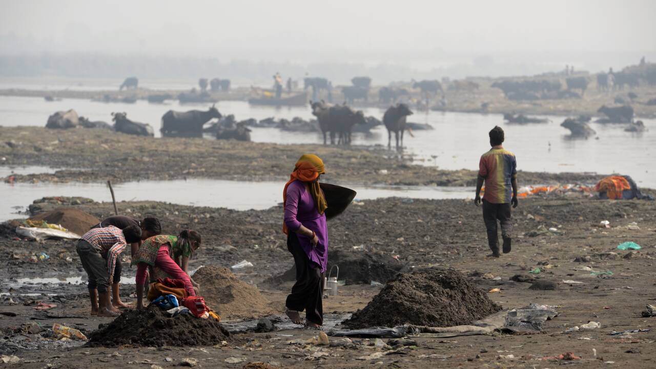 Dans le nord de l'Inde, la pollution étouffe aussi les petites villes