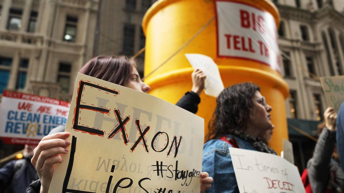Une étude accuse ExxonMobil d'avoir entretenu le doute sur le changement climatique