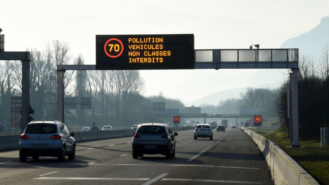 Pollution: réduction obligatoire de vitesse dans le Nord et le Pas-de-Calais