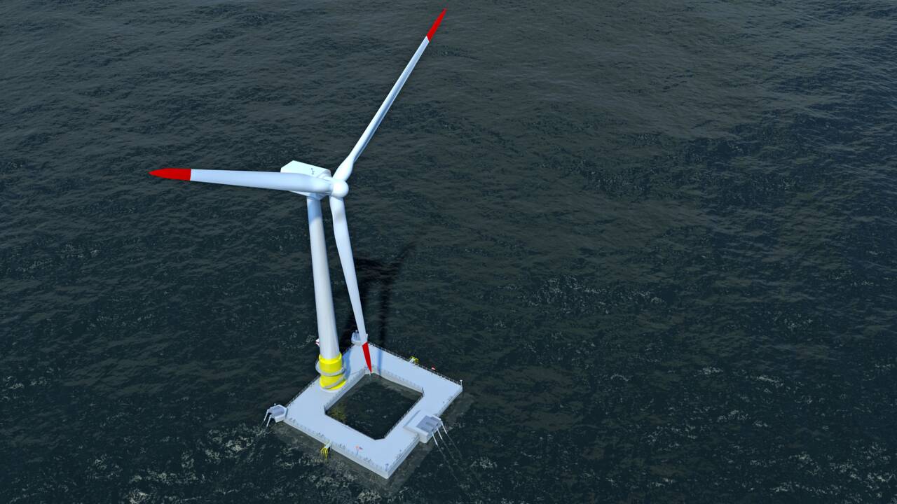 La première éolienne en mer française mise en service avant la fin de l'année