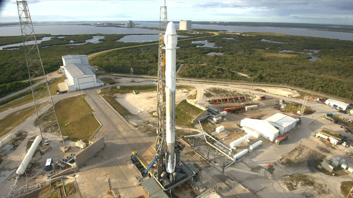 La capsule Dragon de SpaceX arrive à l'ISS