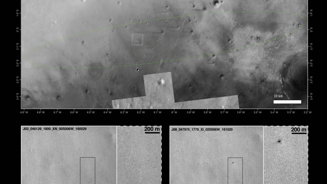 Mars: l'Europe tire les leçons du crash de son module Schiaparelli
