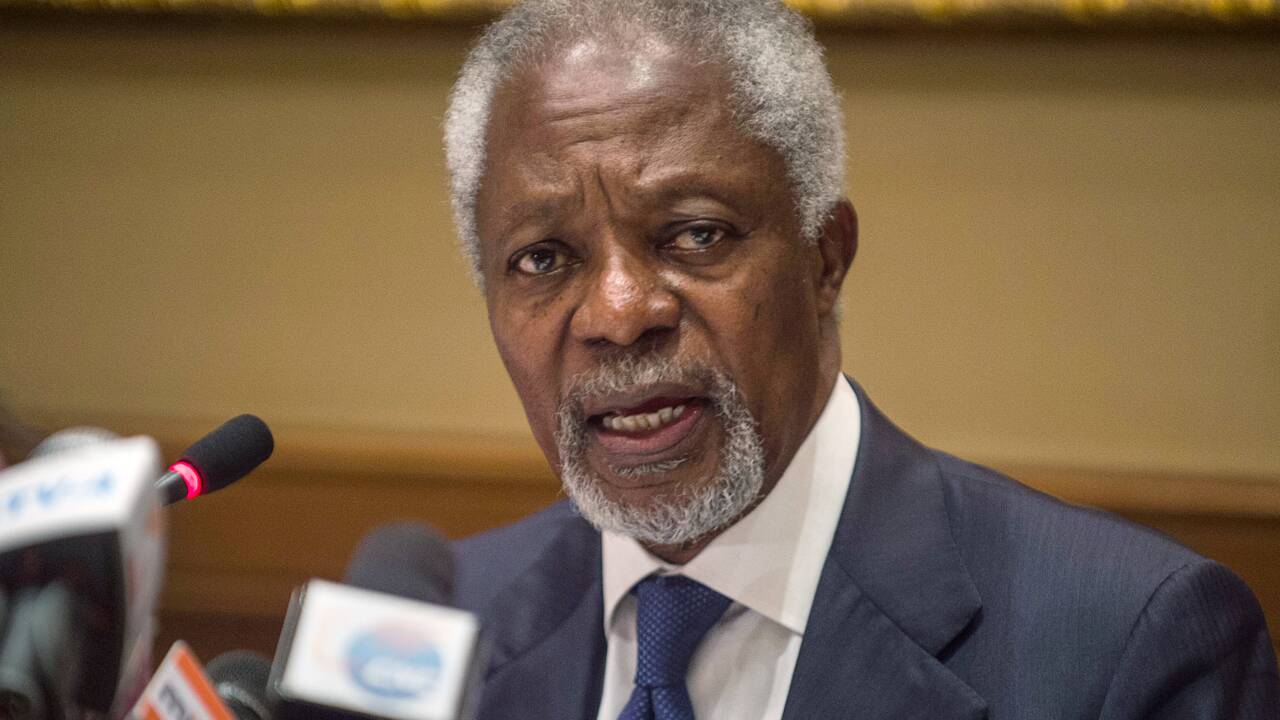 Kofi Annan: lutter contre le changement climatique, même sans les Etats-Unis