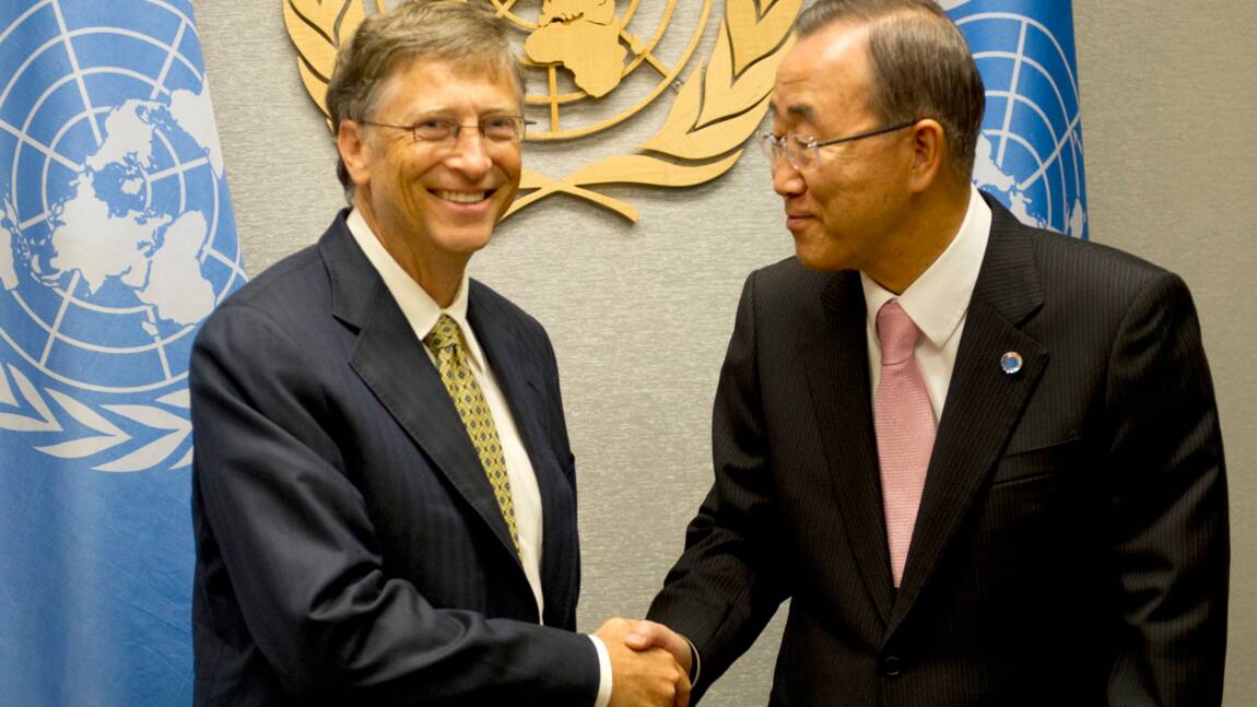 Climat: Ban Ki-moon et Bill Gates à la tête d'une commission internationale