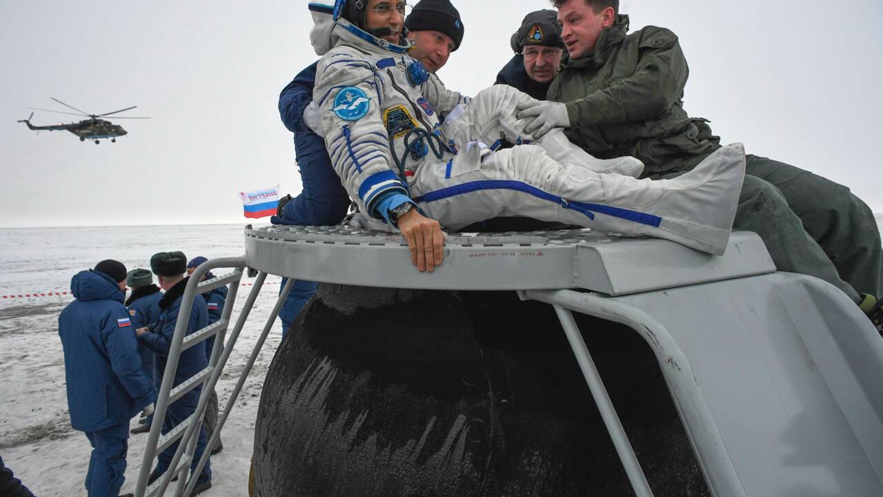 Retour sur Terre réussi pour deux astronautes et un cosmonaute de l'ISS