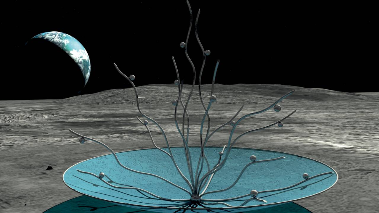 En attendant la Lune, un projet de sculpture s'invite dans l'ISS