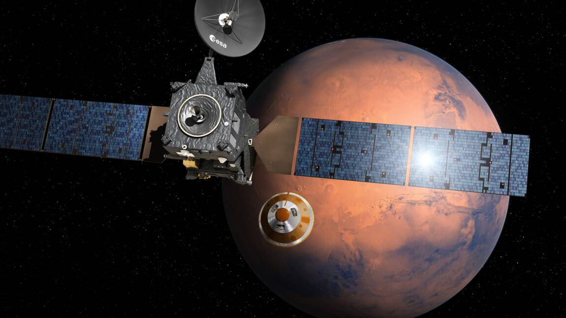 Mars: toujours pas de nouvelles de l'atterrisseur européen