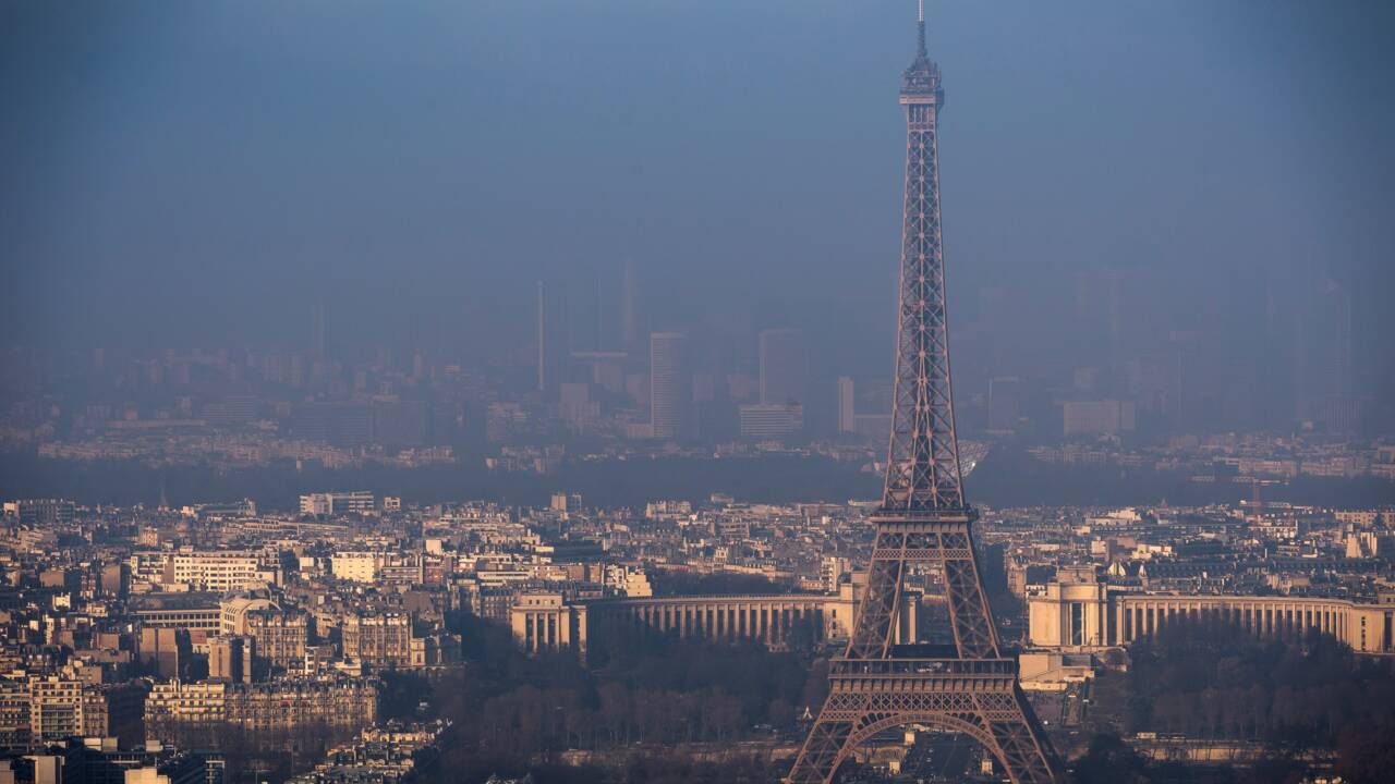 Pollution en Ile-de-France: la circulation différenciée mise en place jeudi