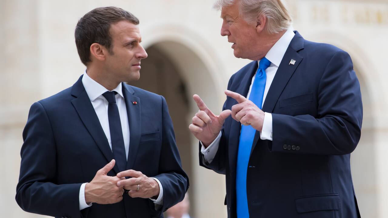 Accord de Paris: Trump "va essayer de trouver une solution dans les prochains mois", assure Macron