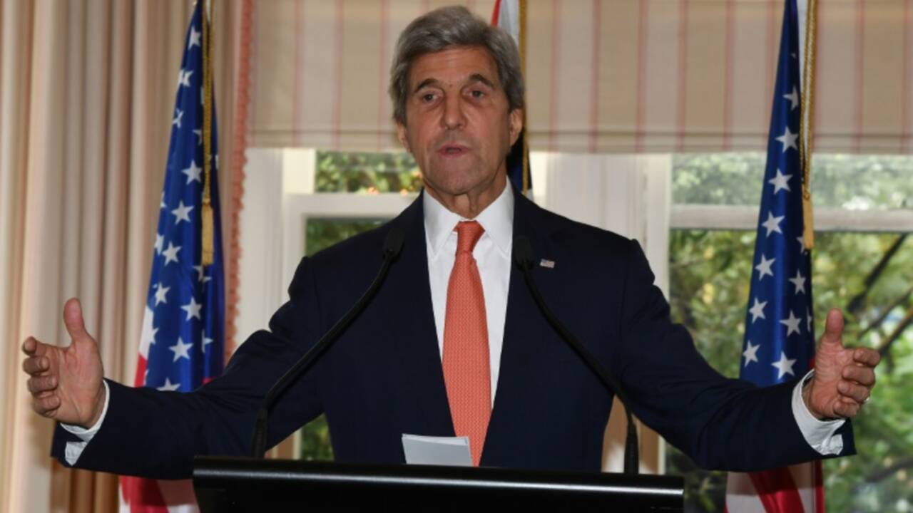 Kerry adresse à Trump un plaidoyer en faveur de l'environnement