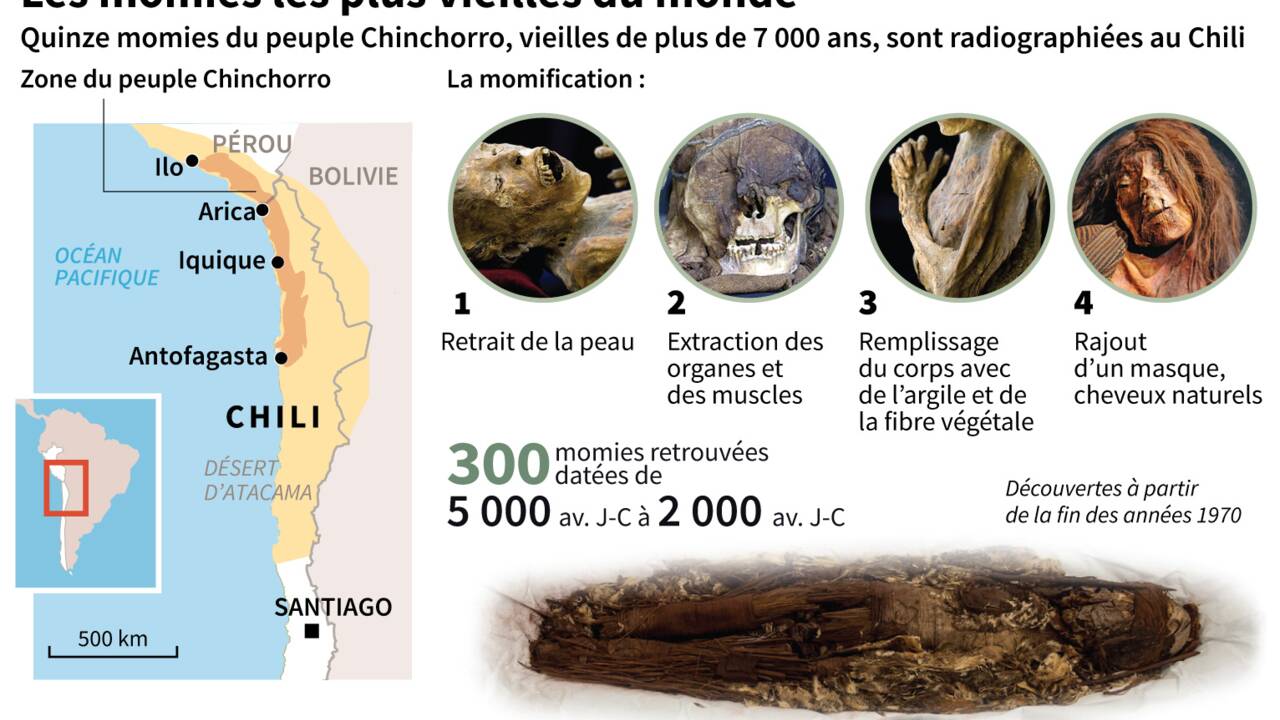 Au Chili, les momies les plus vieilles du monde passent un scanner