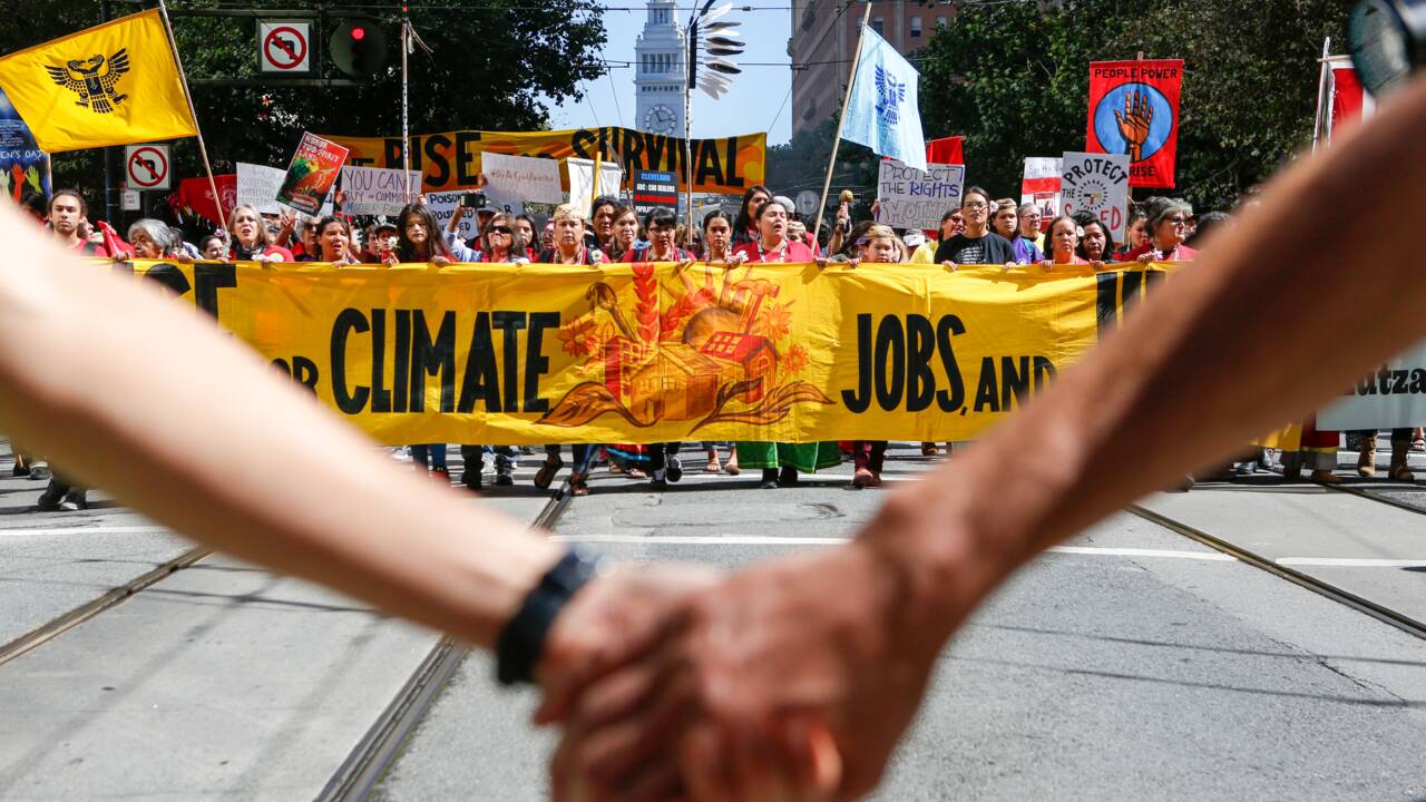 De Bangkok à San Francisco, "Debout pour le climat"