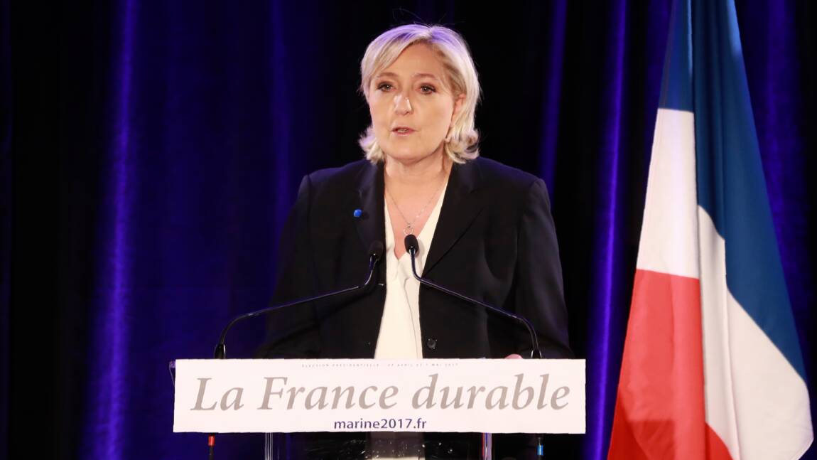 Marine Le Pen juge "utiles" les "débats" sur le changement climatique