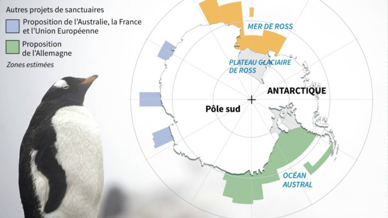 Sanctuaire marin en Antarctique: accord historique à Sydney