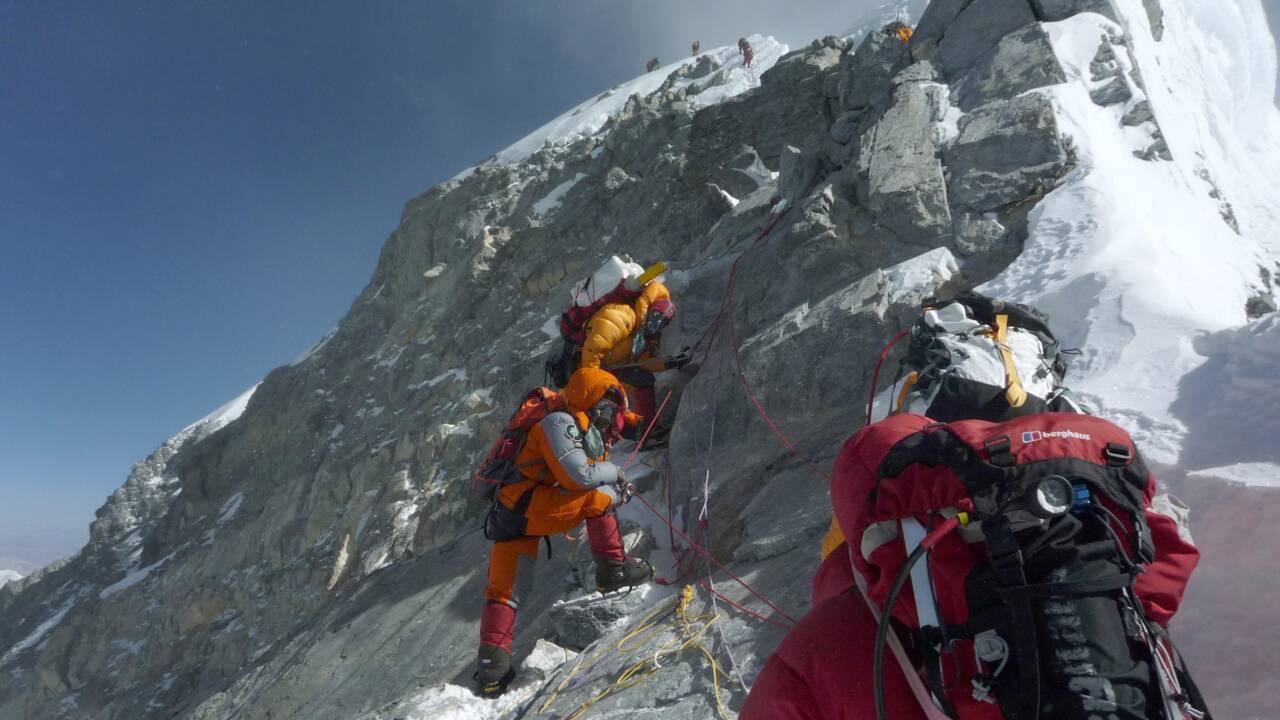 Ultime difficulté de l'Everest, le "ressaut Hillary" n'est plus