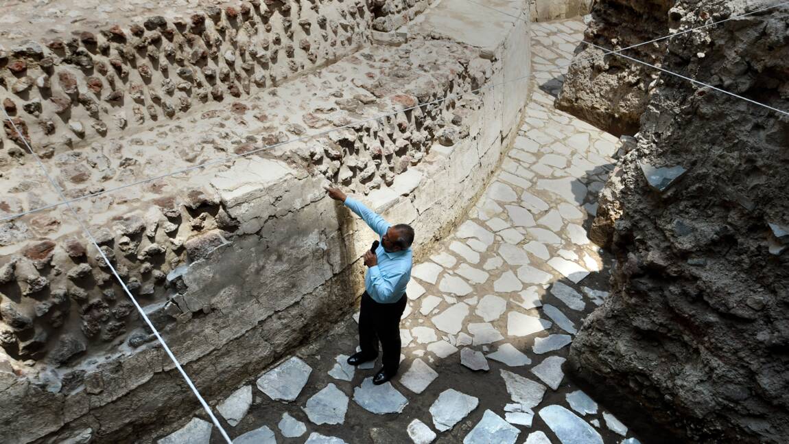 Un ancien temple et un terrain de jeu aztèques découverts à Mexico