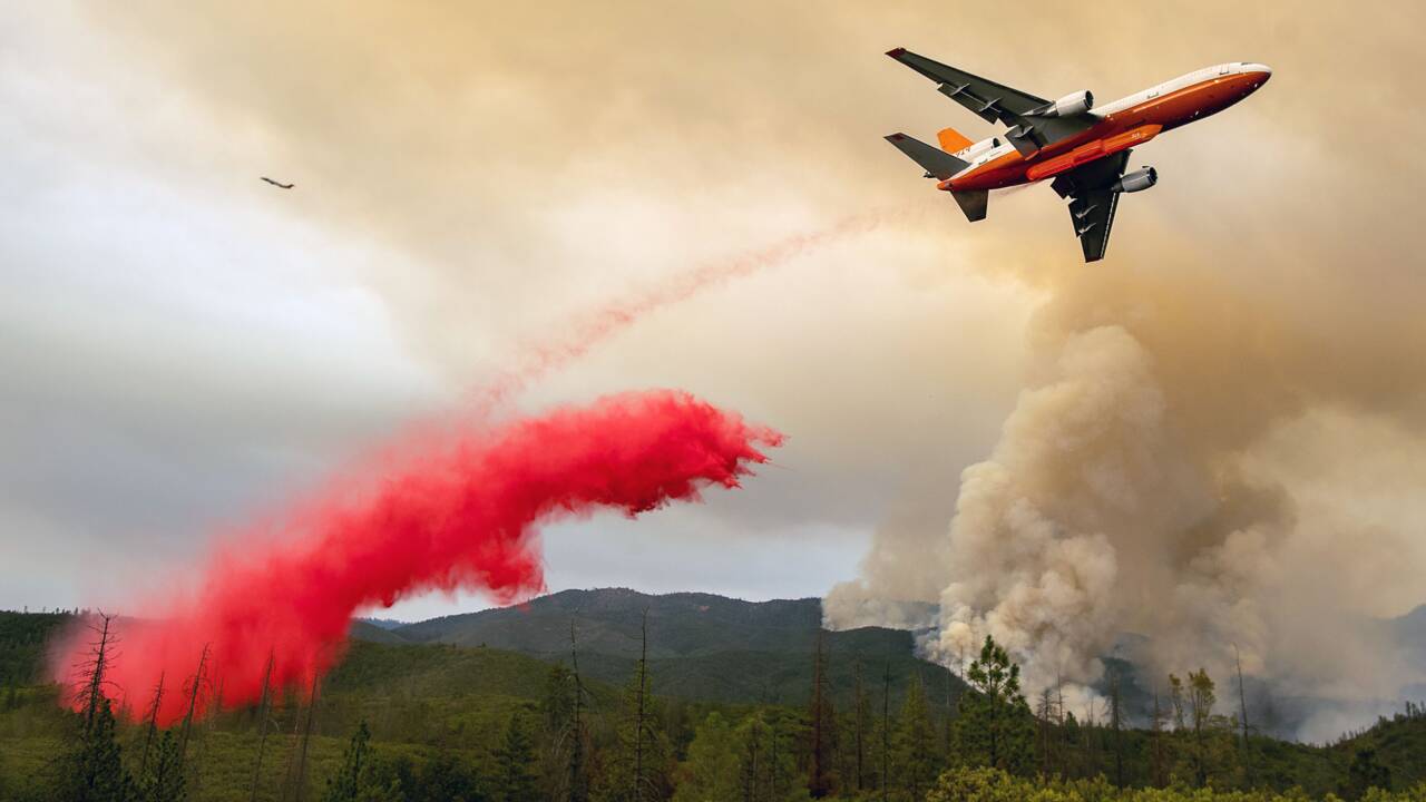 USA: l'incendie près du parc de Yosemite s'étend
