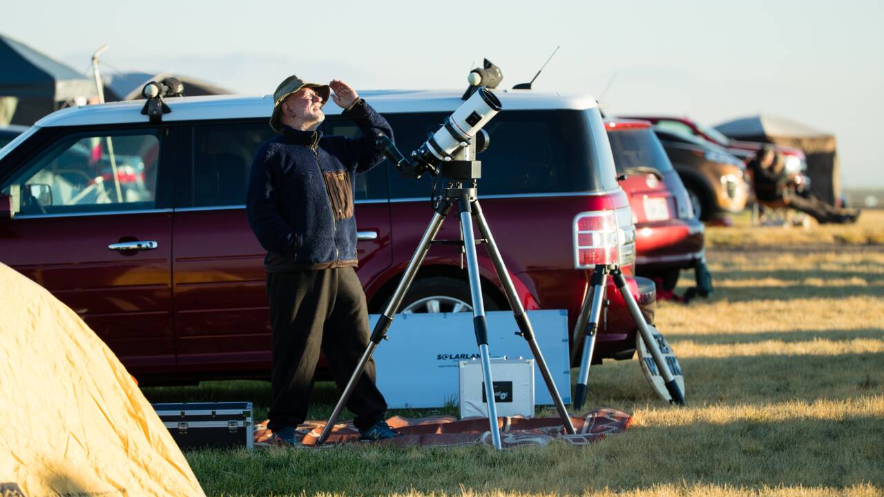 Aux Etats-Unis, l'infinie quête des chasseurs d'éclipse
