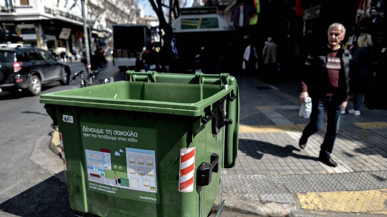 En Grèce, le recyclage est à la traîne