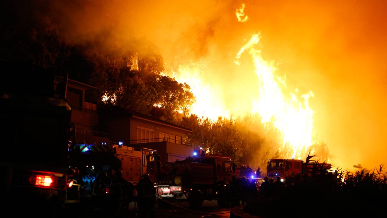 Le Sud-Est de la France en proie à des incendies violents
