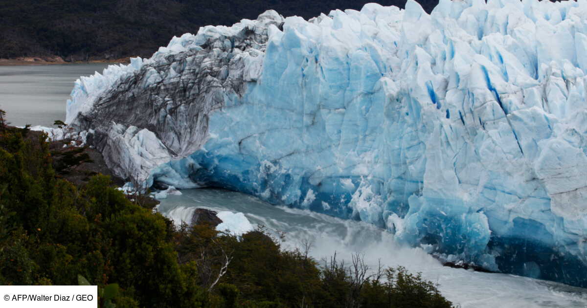 Argentine L Arche Du Perito Moreno Sur Le Point De Se Rompre Geo Fr