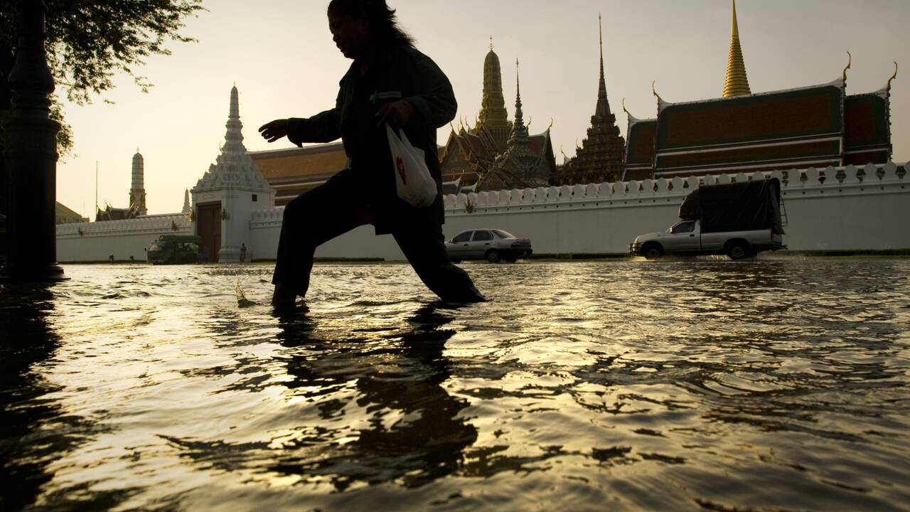 Bangkok coule et pourrait être en partie submergée d'ici à 2030