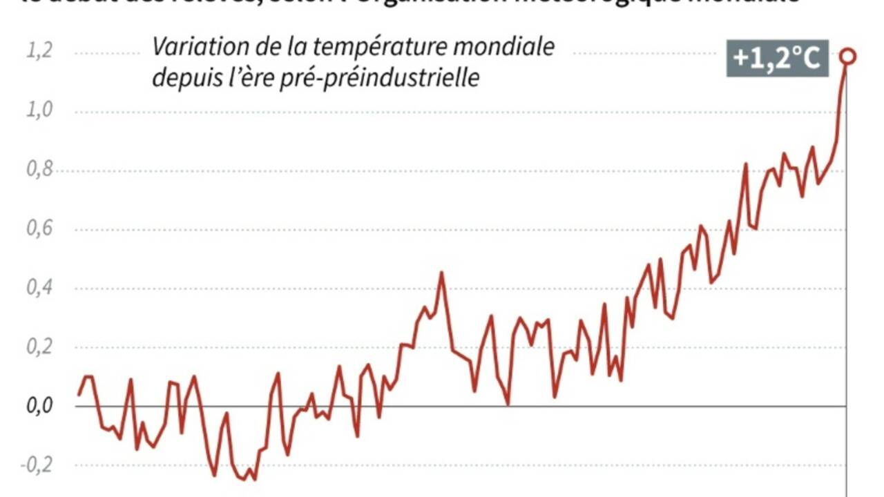 Climat: nouveau record de température en vue en 2016