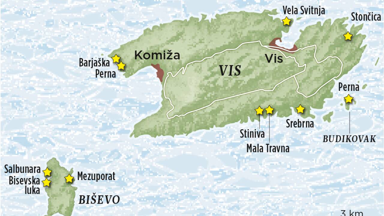 Croatie : Vis, la plus authentique des îles dalmates