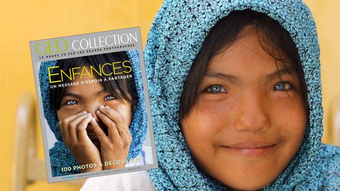 Enfances : un message d'espoir à partager, dans le nouveau numéro de GEO Collection