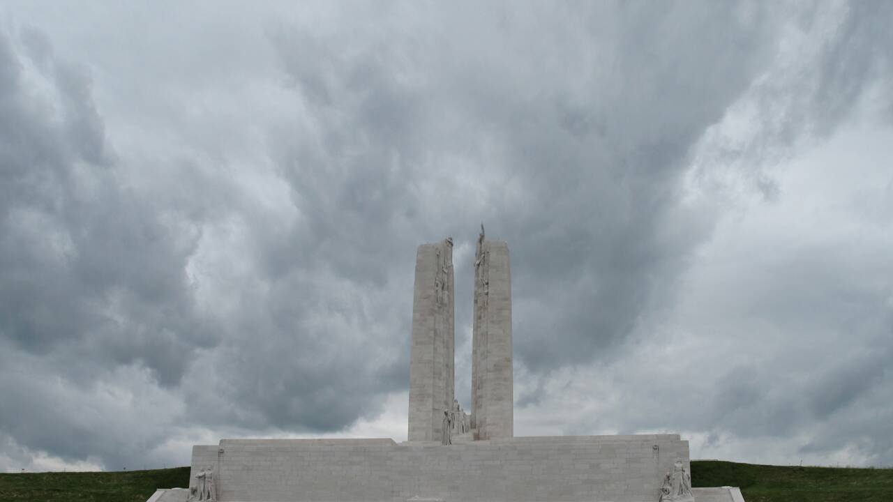 Première guerre mondiale : le mémorial canadien de Vimy