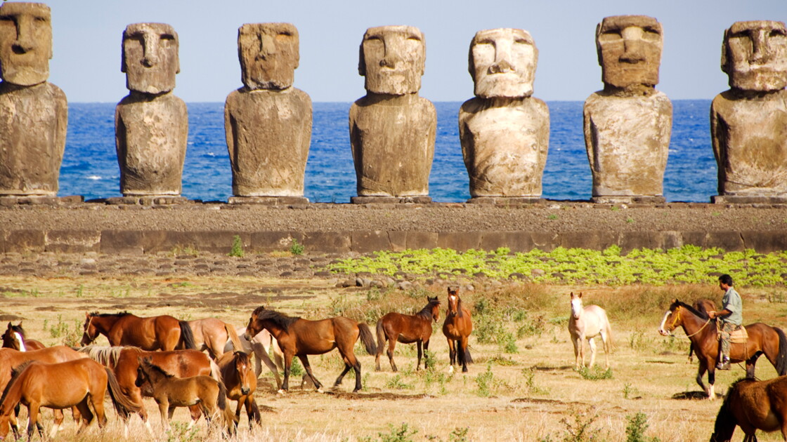 Chili l'île de Pâques, dernière frontière du Pacifique Geo.fr Chili l'île de Pâques, dernière frontière du Pacifique Geo.fr